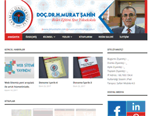 Tablet Screenshot of drmuratsahin.com